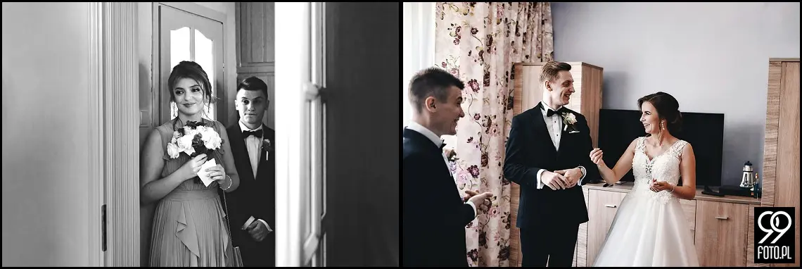hotel zameczek książ wielki, ślubne iskierki miłości, fotograf na wesele Miechów