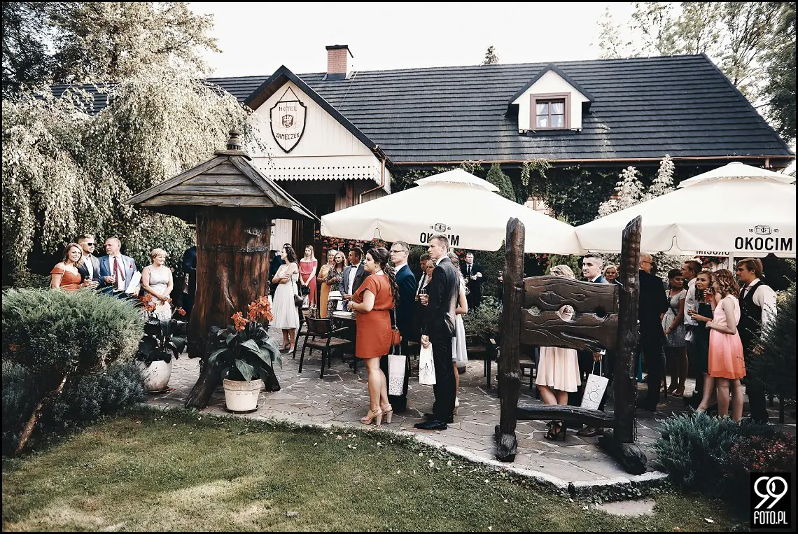 hotel zameczek książ wielki, ślubne iskierki miłości, fotograf na wesele Miechów
