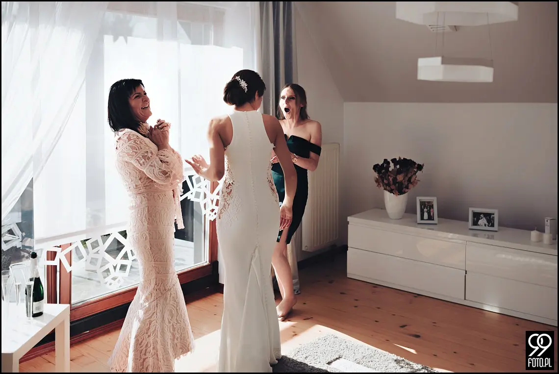 wesele glamour, ślub w stylu glamour, dworek fantazja skomielna biała