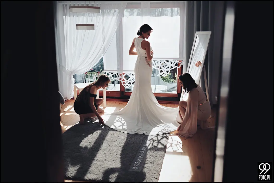 wesele glamour, ślub w stylu glamour, dworek fantazja skomielna biała