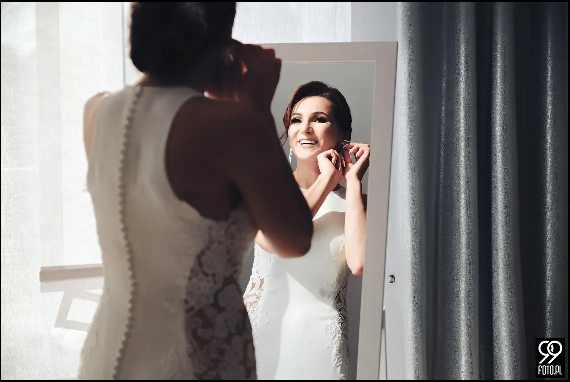 wesele glamour, ślub w stylu glamour, dworek fantazja skomielna biała