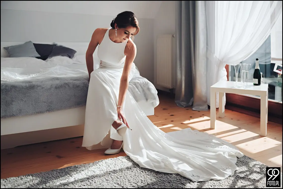 wesele glamour, ślub w stylu glamour, dworek fantazja skomielna biała