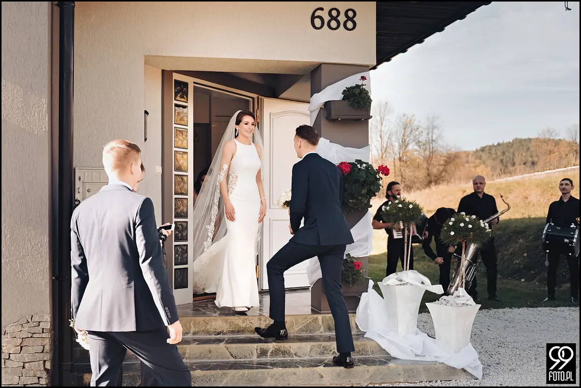 wesele glamour, ślub w stylu glamour, dworek fantazja skomielna biała