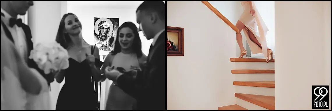 wesele glamour, ślub w stylu glamour, dworek fantazja skomielna biała