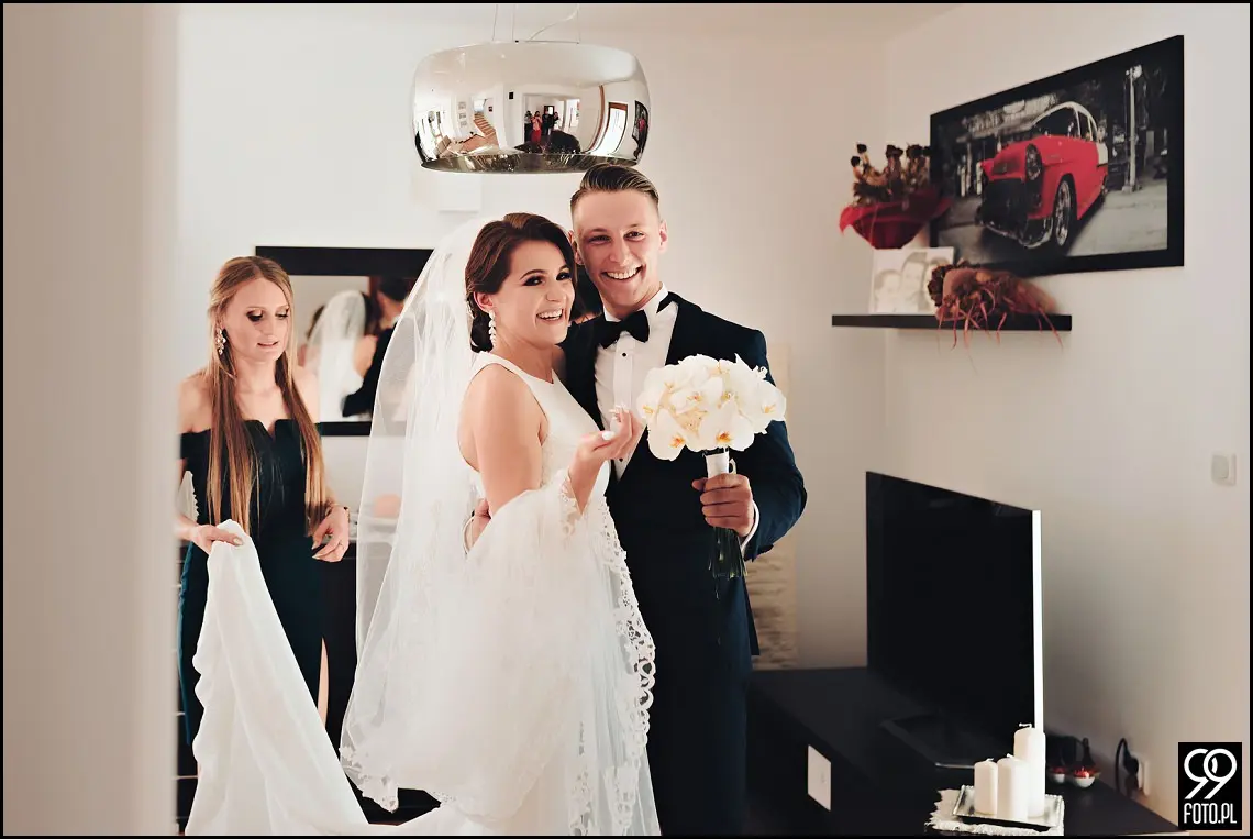 wesele glamour, ślub w stylu glamour, dworek fantazja skomielna biała