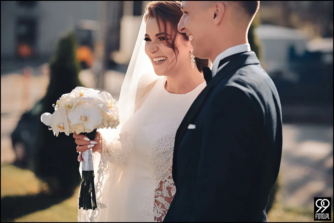 wesele glamour, ślub w stylu glamour, dworek fantazja skomielna biała