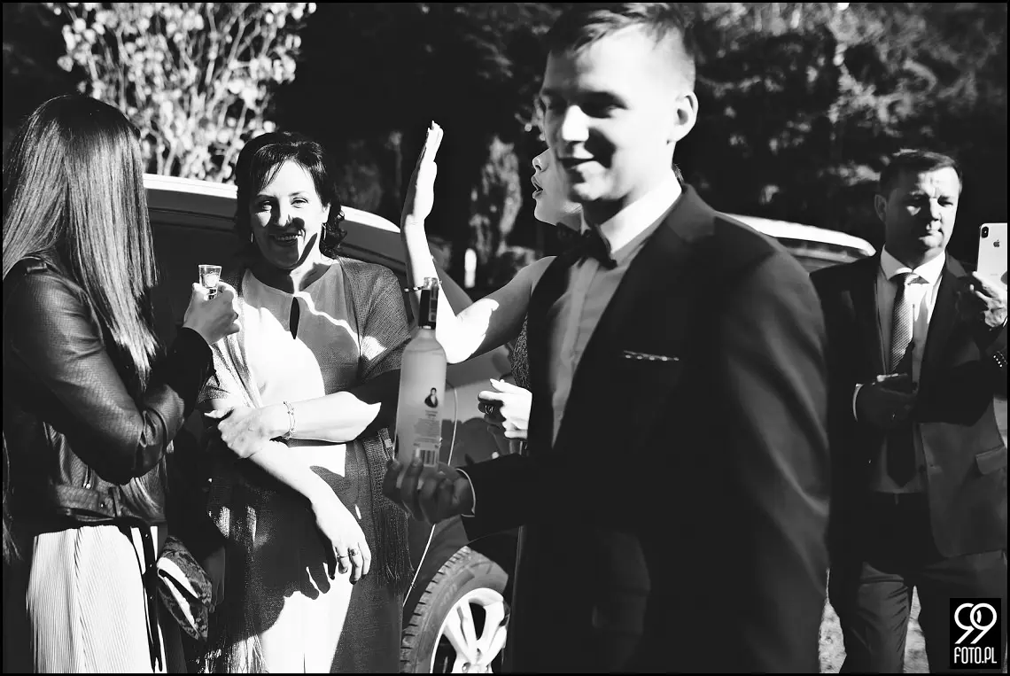 wesele glamour, ślub w stylu glamour, dworek fantazja skomielna biała