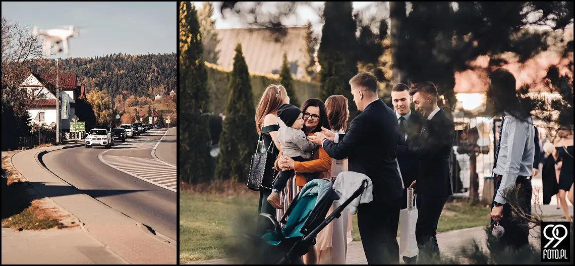 wesele glamour, ślub w stylu glamour, dworek fantazja skomielna biała