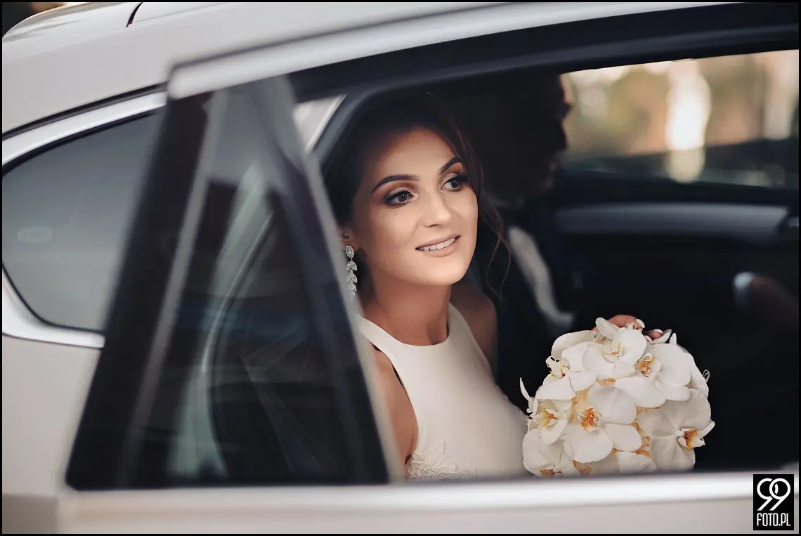 wesele glamour, ślub w stylu glamour, dworek fantazja skomielna biała