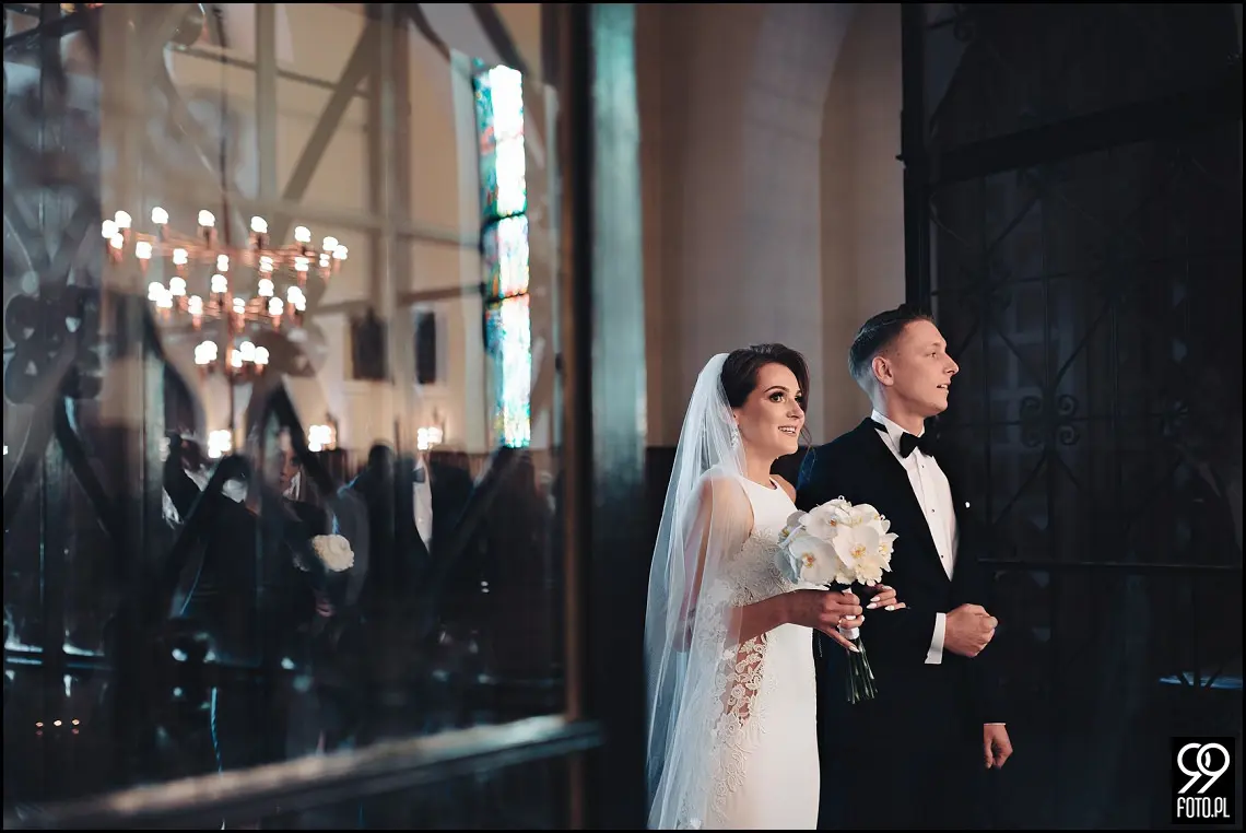 wesele glamour, ślub w stylu glamour, dworek fantazja skomielna biała