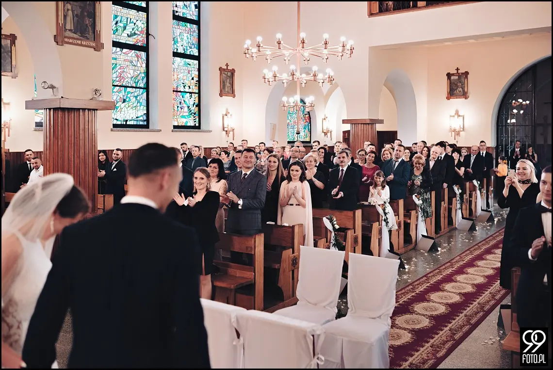 wesele glamour, ślub w stylu glamour, dworek fantazja skomielna biała