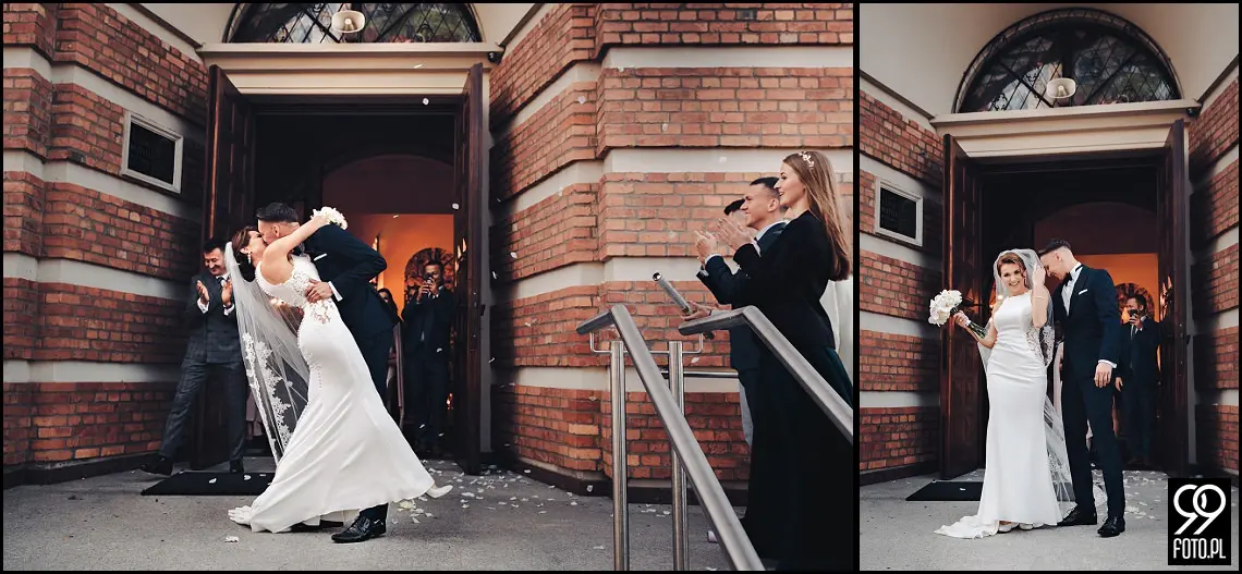 wesele glamour, ślub w stylu glamour, dworek fantazja skomielna biała