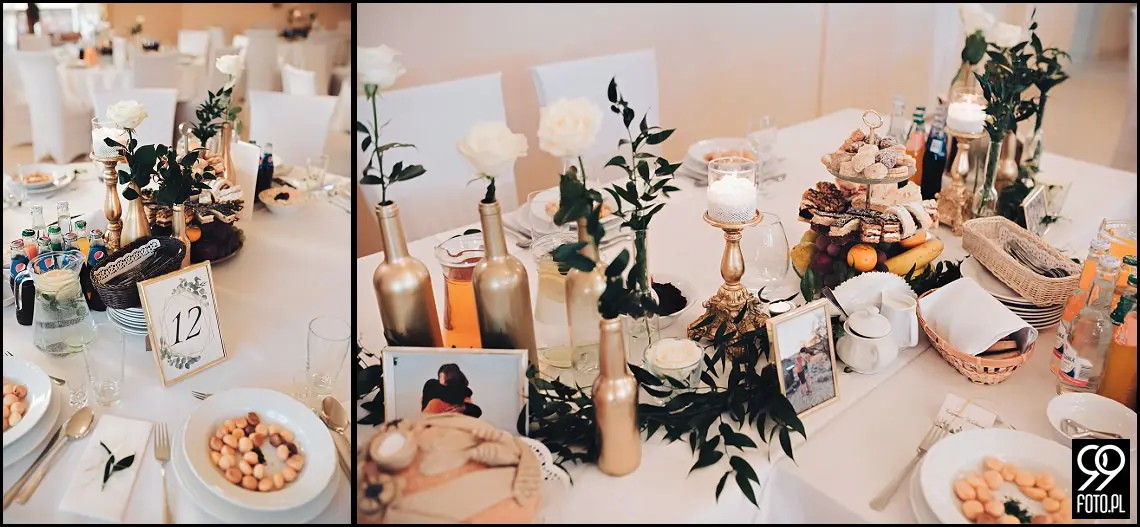 wesele glamour, ślub w stylu glamour, dworek fantazja skomielna biała