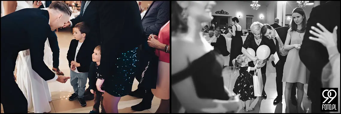 wesele glamour, ślub w stylu glamour, dworek fantazja skomielna biała