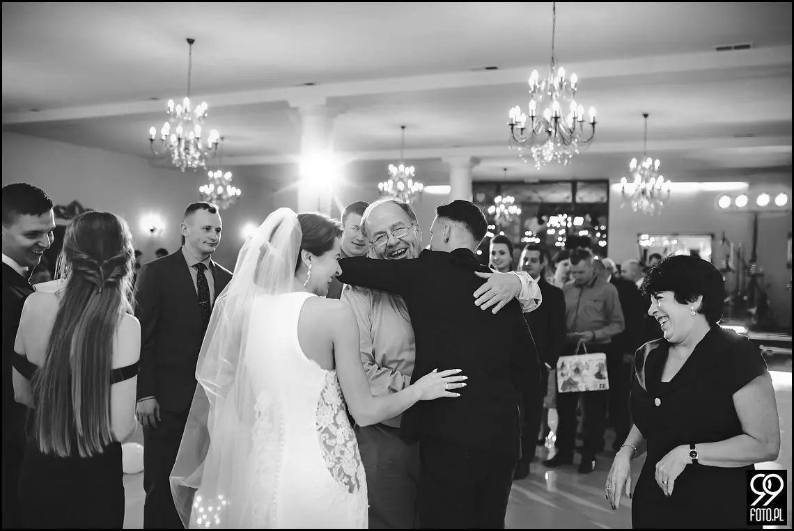 wesele glamour, ślub w stylu glamour, dworek fantazja skomielna biała