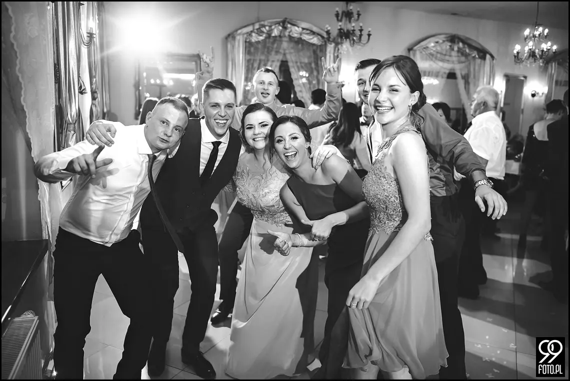 wesele glamour, ślub w stylu glamour, dworek fantazja skomielna biała