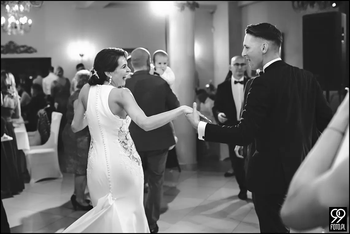 wesele glamour, ślub w stylu glamour, dworek fantazja skomielna biała