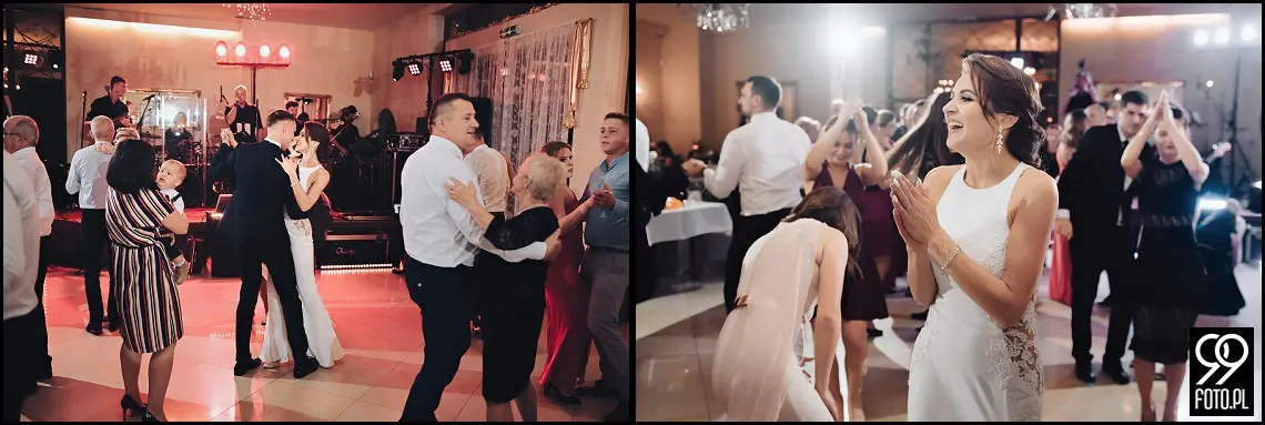 wesele glamour, ślub w stylu glamour, dworek fantazja skomielna biała