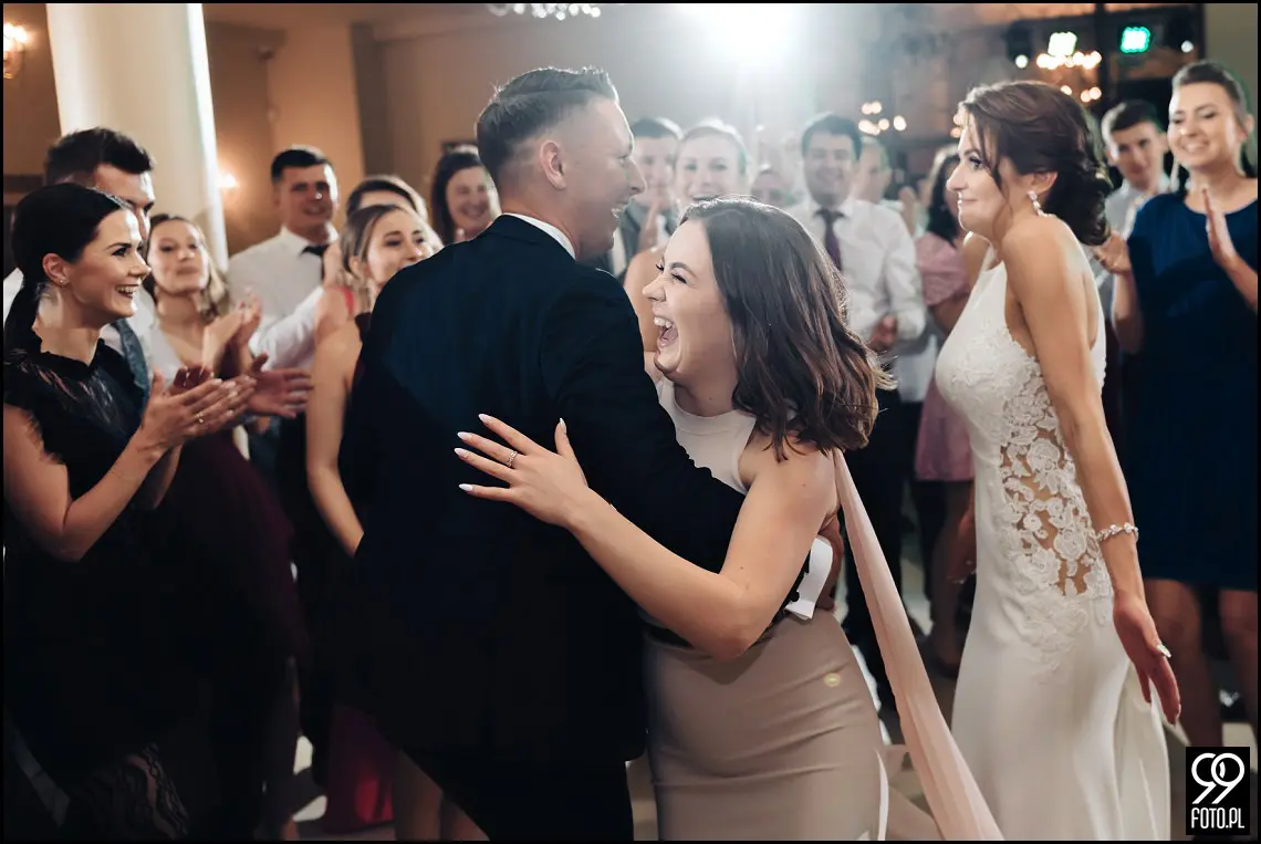 wesele glamour, ślub w stylu glamour, dworek fantazja skomielna biała