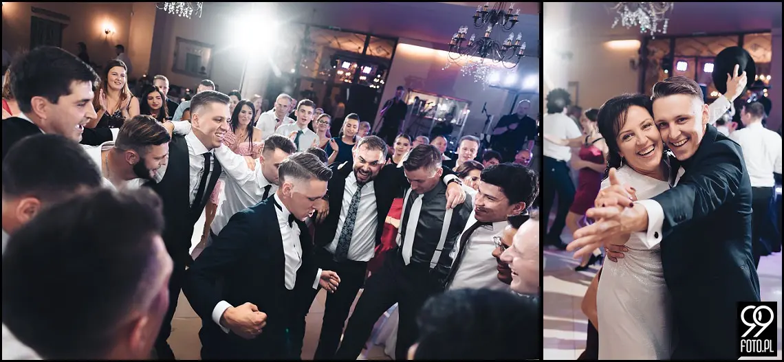 wesele glamour, ślub w stylu glamour, dworek fantazja skomielna biała