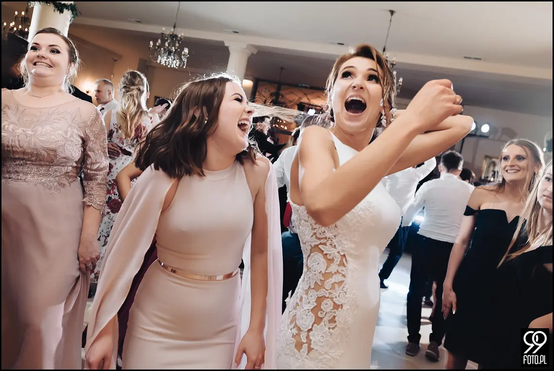 wesele glamour, ślub w stylu glamour, dworek fantazja skomielna biała