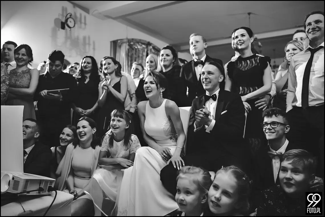 wesele glamour, ślub w stylu glamour, dworek fantazja skomielna biała