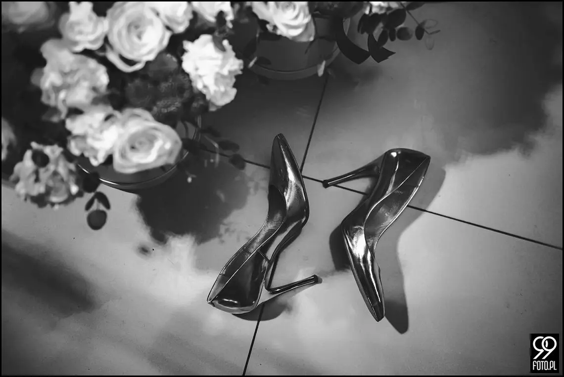 wesele glamour, ślub w stylu glamour, dworek fantazja skomielna biała