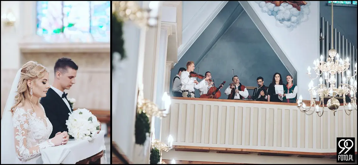 wesele w bystrej, ogród pełen lawendy klimontów, plener o zachodzie słońca