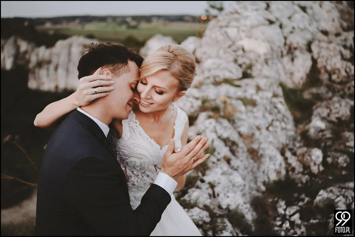 plener ślubny zamek pieskowa skała, sesja ślubna w zamku