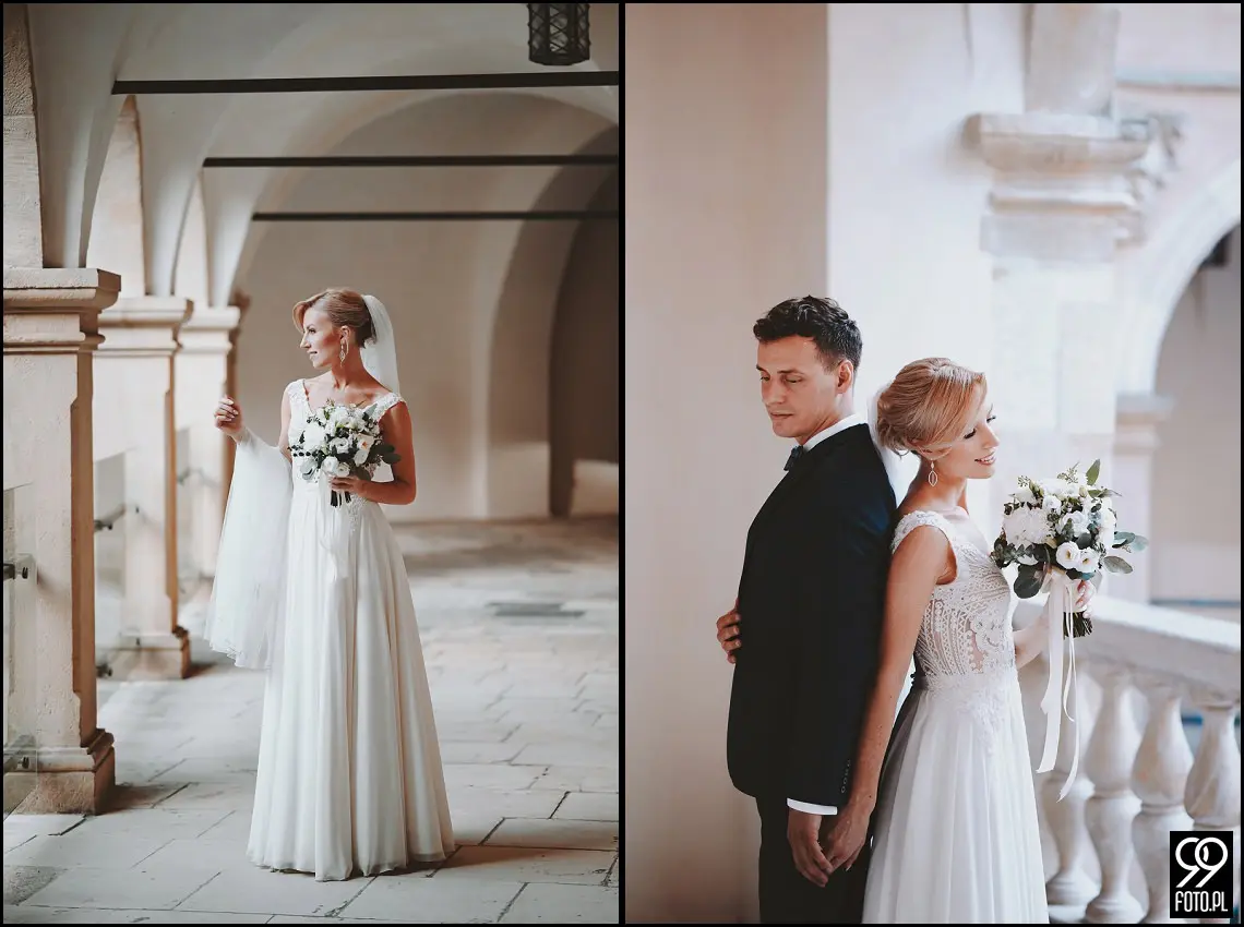 plener ślubny zamek pieskowa skała, sesja ślubna w zamku