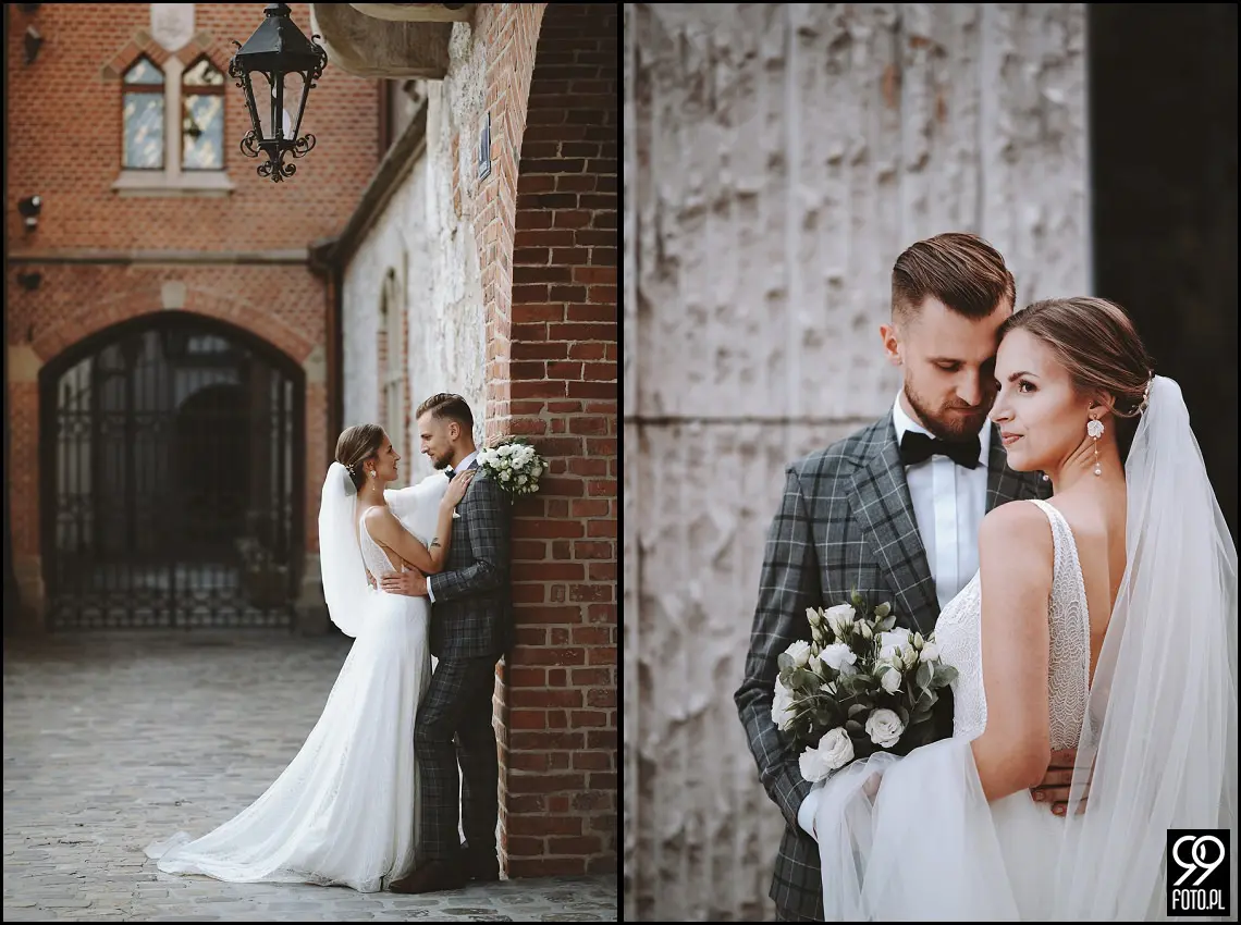 Sesja ślubna w Krakowie, Plener ślubny Sukiennice, Sky Bar Hotel Stary, Bulwary Wiślane