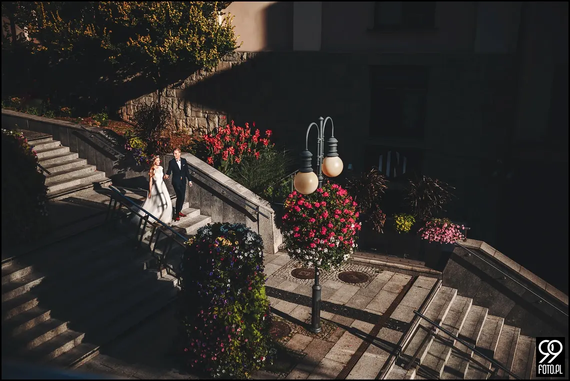 Plener ślubny w Beskidach, sesja ślubna w Beskidzie Śląskim, Szyndzielnia, Klimczok