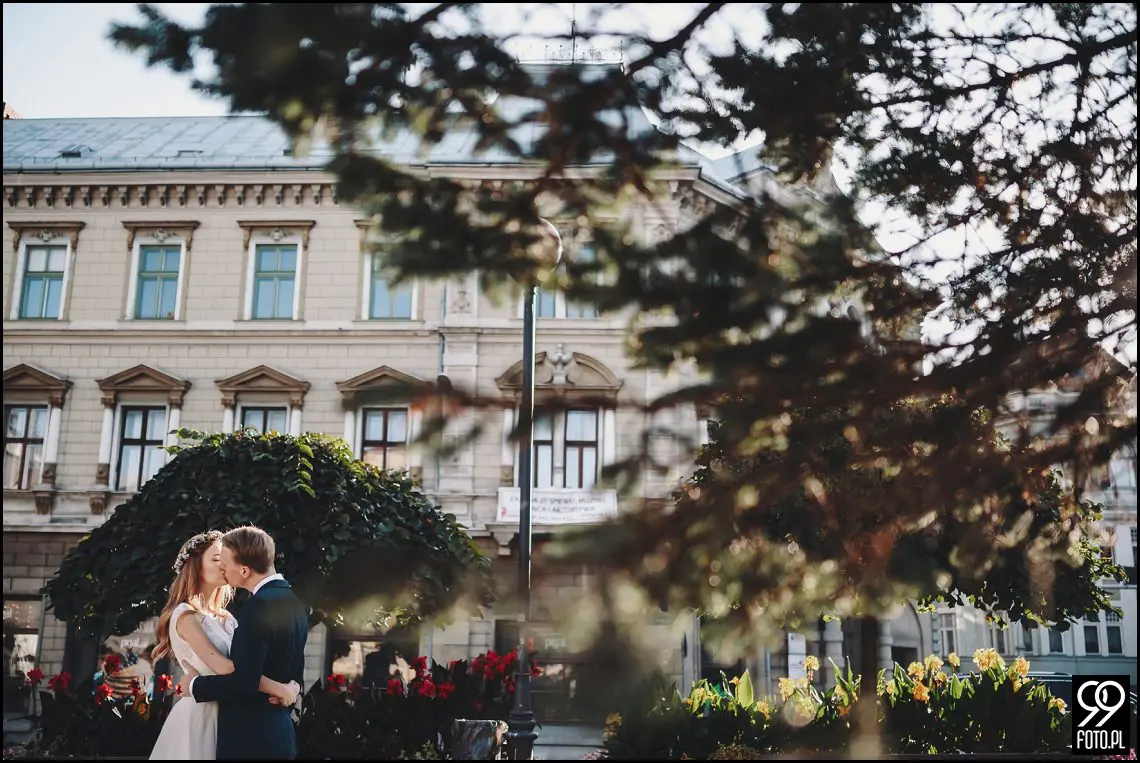 Plener ślubny w Beskidach, sesja ślubna w Beskidzie Śląskim, Szyndzielnia, Klimczok