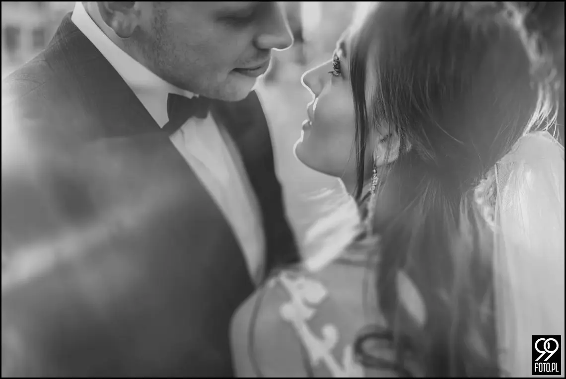 plener ślubny w Ogrodzie Botanicznym, zakochani w Krakowie, ślubna sesja zdjęciowa jesienią