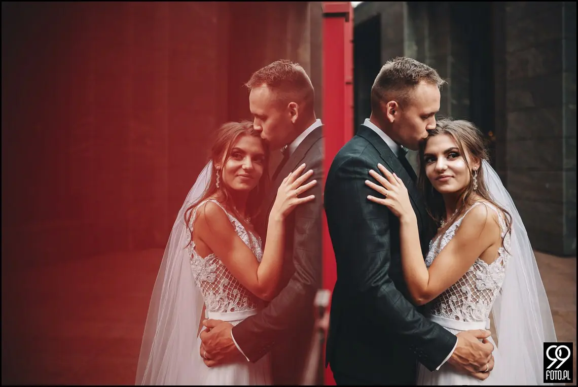 plener ślubny w Ogrodzie Botanicznym, zakochani w Krakowie, ślubna sesja zdjęciowa jesienią