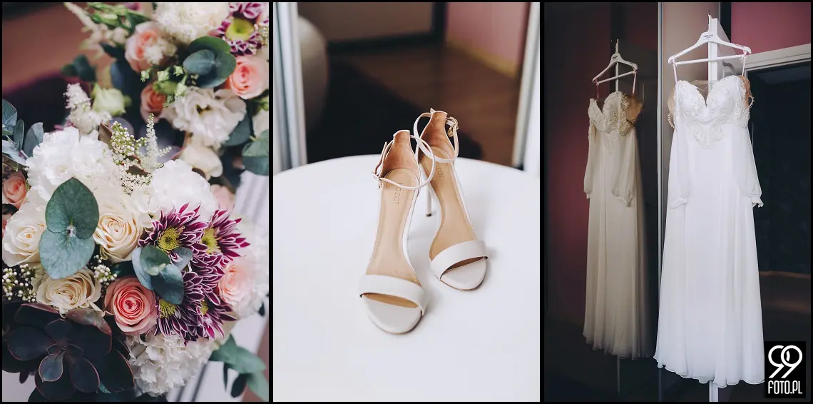 fotograf na wesele Rabka Zdrój, kościół św. Marii Magdaleny w Rabce, sala weselna Kabanos w Spytkowicach