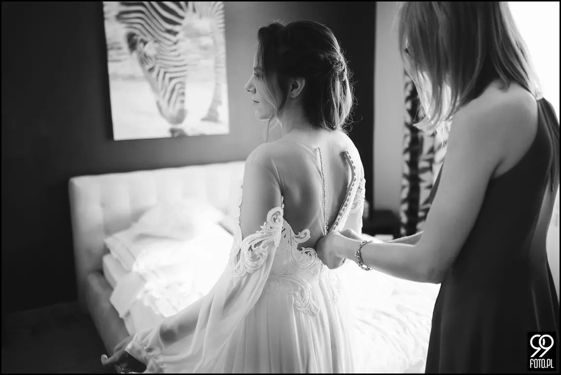 fotograf na wesele Rabka Zdrój, kościół św. Marii Magdaleny w Rabce, sala weselna Kabanos w Spytkowicach