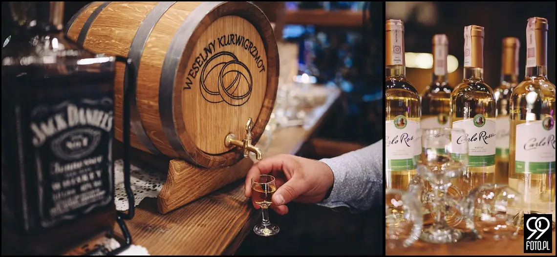 fotograf na wesele Rabka Zdrój, kościół św. Marii Magdaleny w Rabce, sala weselna Kabanos w Spytkowicach