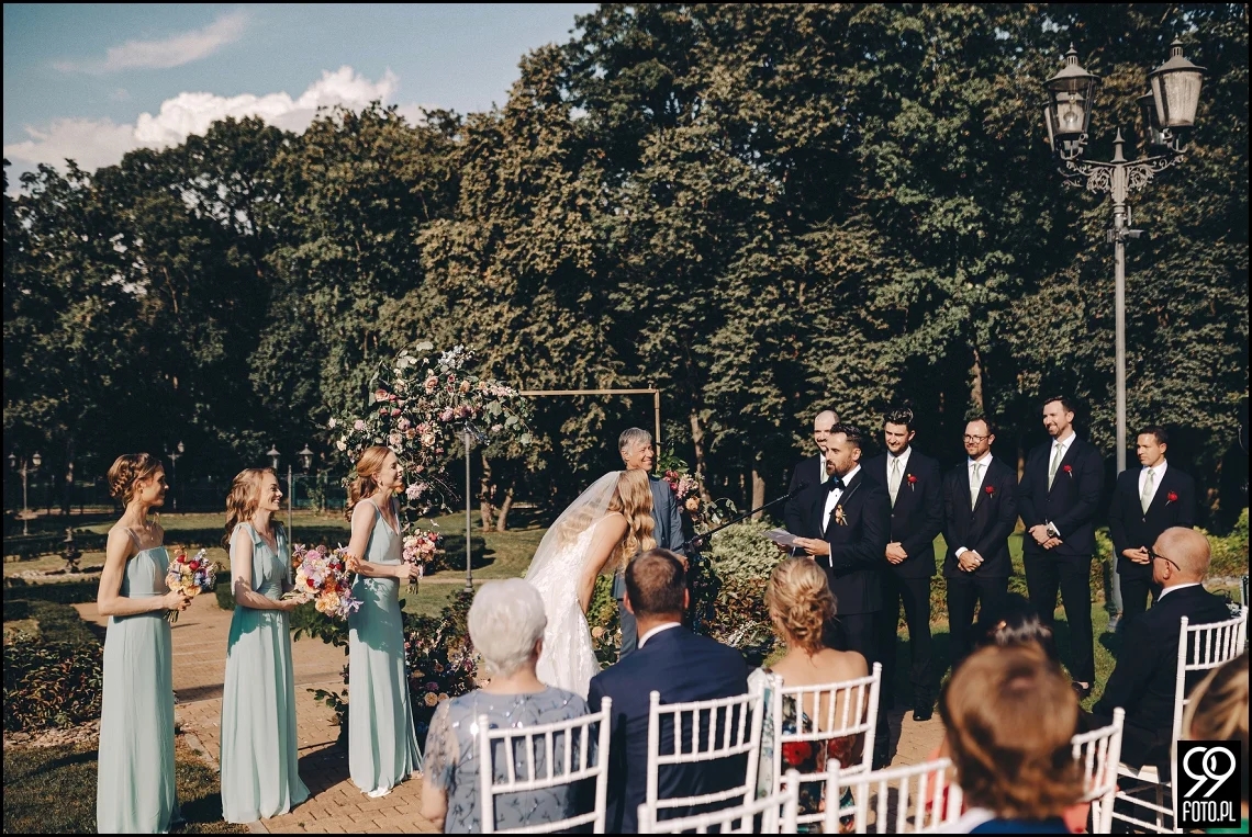 Pałac Goetz, ślub humanistyczny, amerykańskie wesele w Polsce
