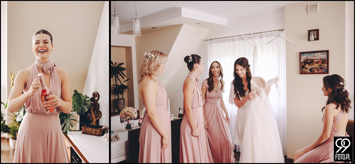 Sala weselna Willa Orchidea, ślub na Podhalu, fotografia ślubna Waksmund