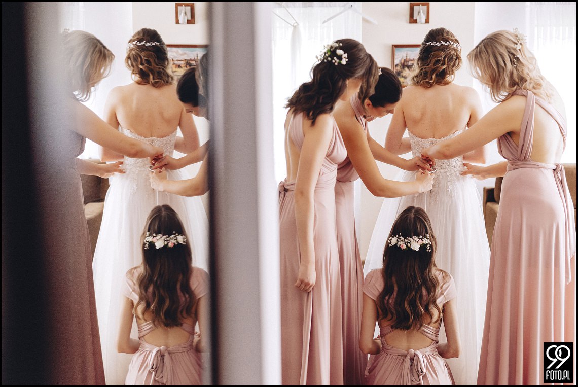 Sala weselna Willa Orchidea, ślub na Podhalu, fotografia ślubna Waksmund