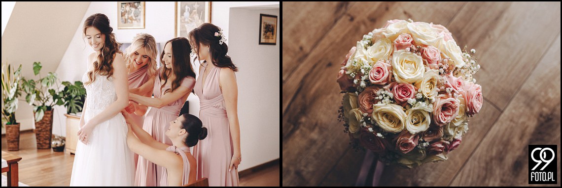 Sala weselna Willa Orchidea, ślub na Podhalu, fotografia ślubna Waksmund