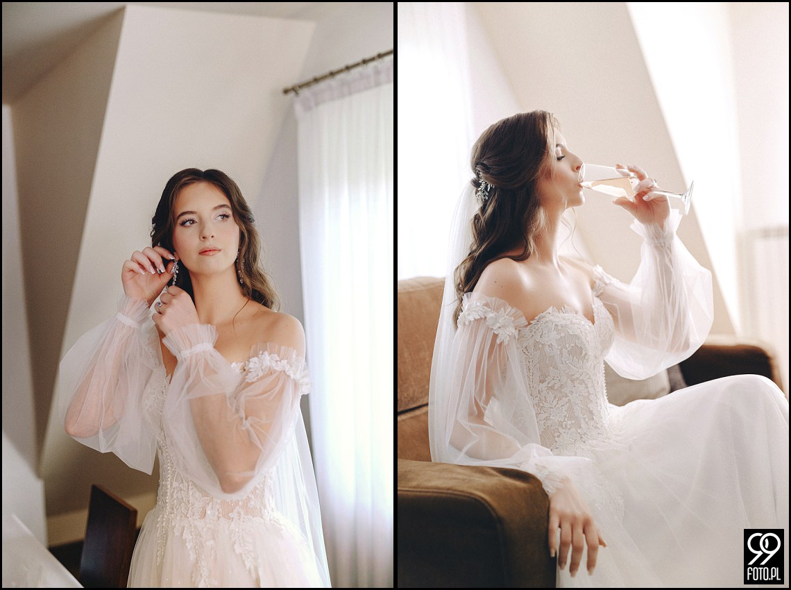 Sala weselna Willa Orchidea, ślub na Podhalu, fotografia ślubna Waksmund