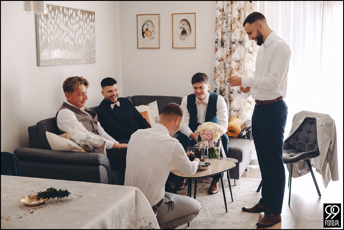 Sala weselna Willa Orchidea, ślub na Podhalu, fotografia ślubna Waksmund