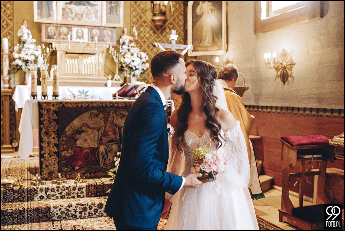 Sala weselna Willa Orchidea, ślub na Podhalu, fotografia ślubna Waksmund