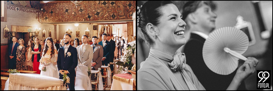 Sala weselna Willa Orchidea, ślub na Podhalu, fotografia ślubna Waksmund