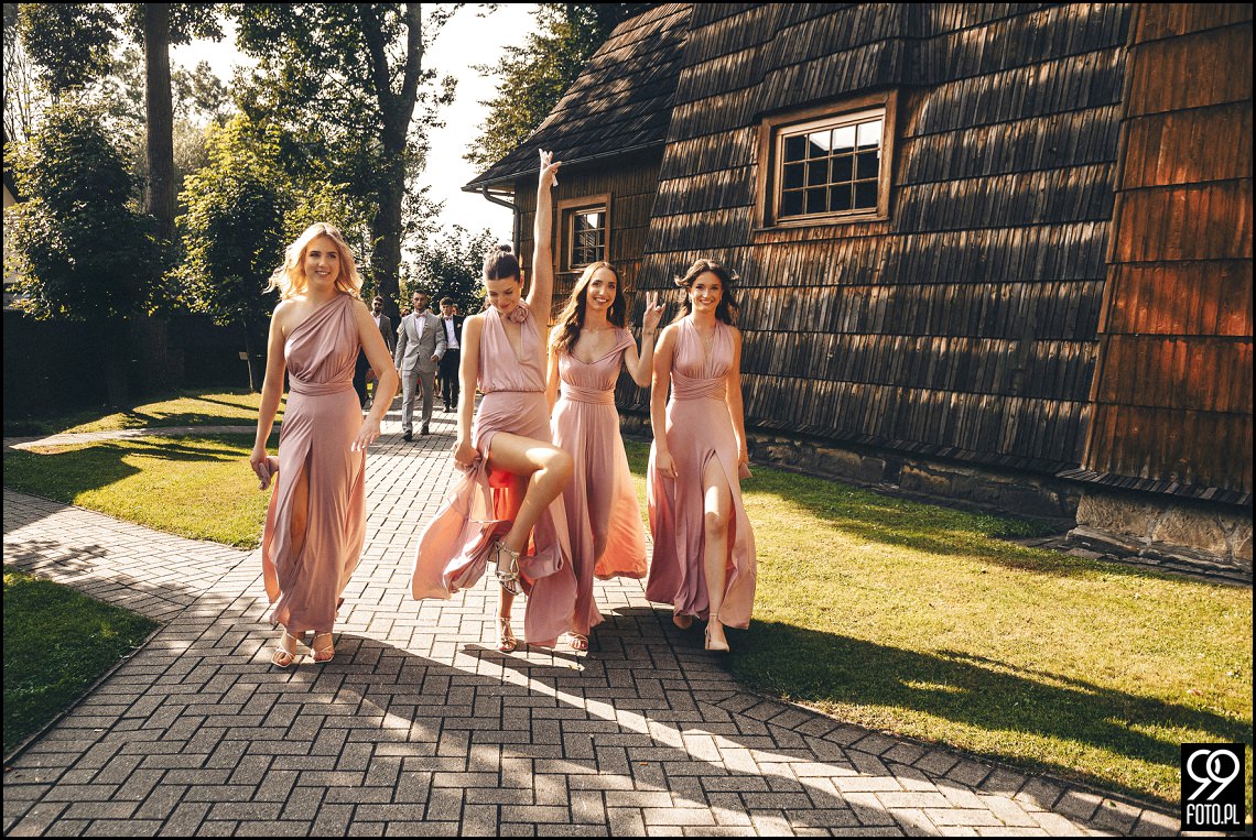 Sala weselna Willa Orchidea, ślub na Podhalu, fotografia ślubna Waksmund