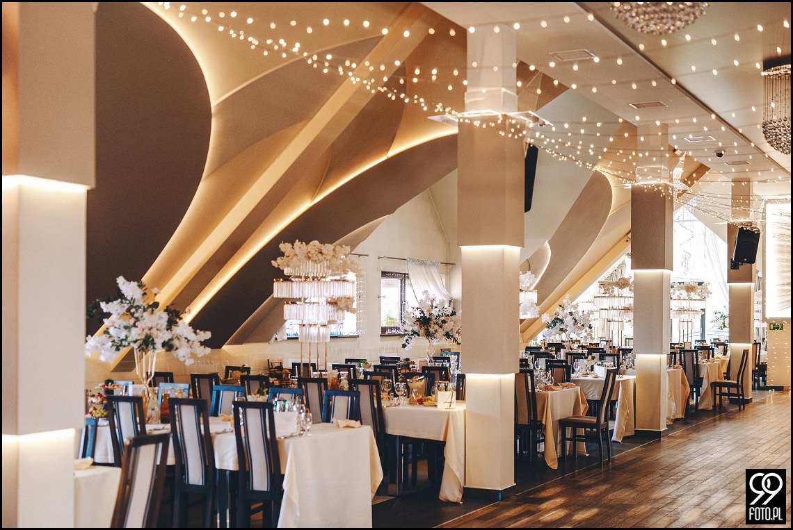 Sala weselna Willa Orchidea, ślub na Podhalu, fotografia ślubna Waksmund