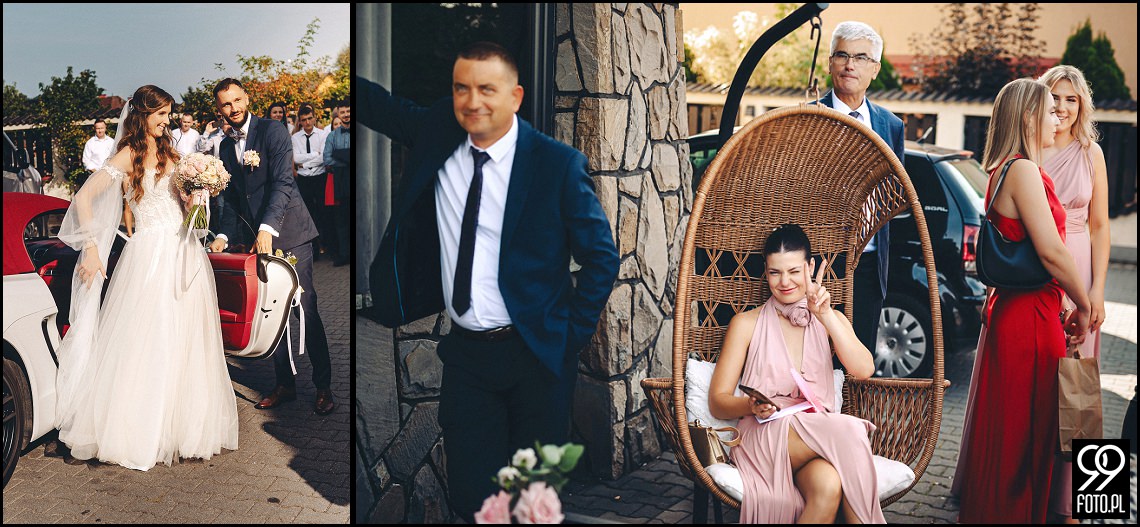 Sala weselna Willa Orchidea, ślub na Podhalu, fotografia ślubna Waksmund