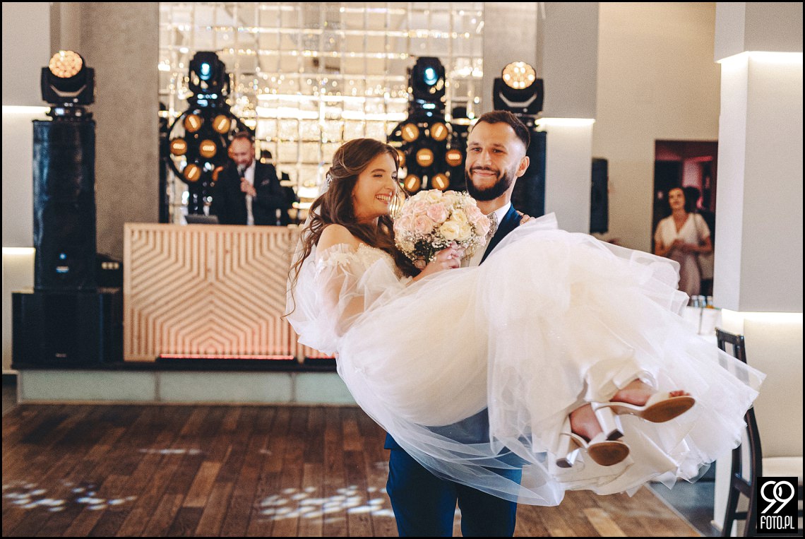 Sala weselna Willa Orchidea, ślub na Podhalu, fotografia ślubna Waksmund